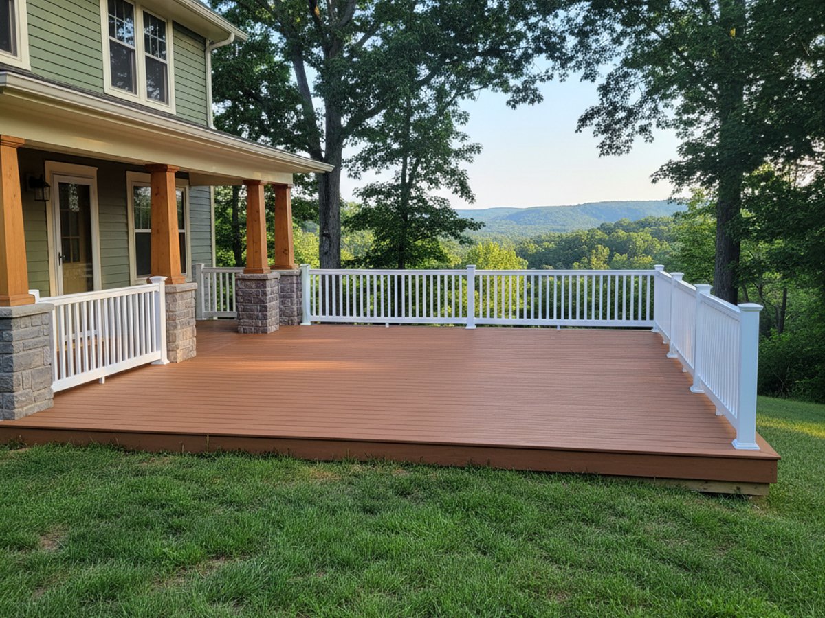 Deck Installation completed by Oasis Deck in Benton, AR