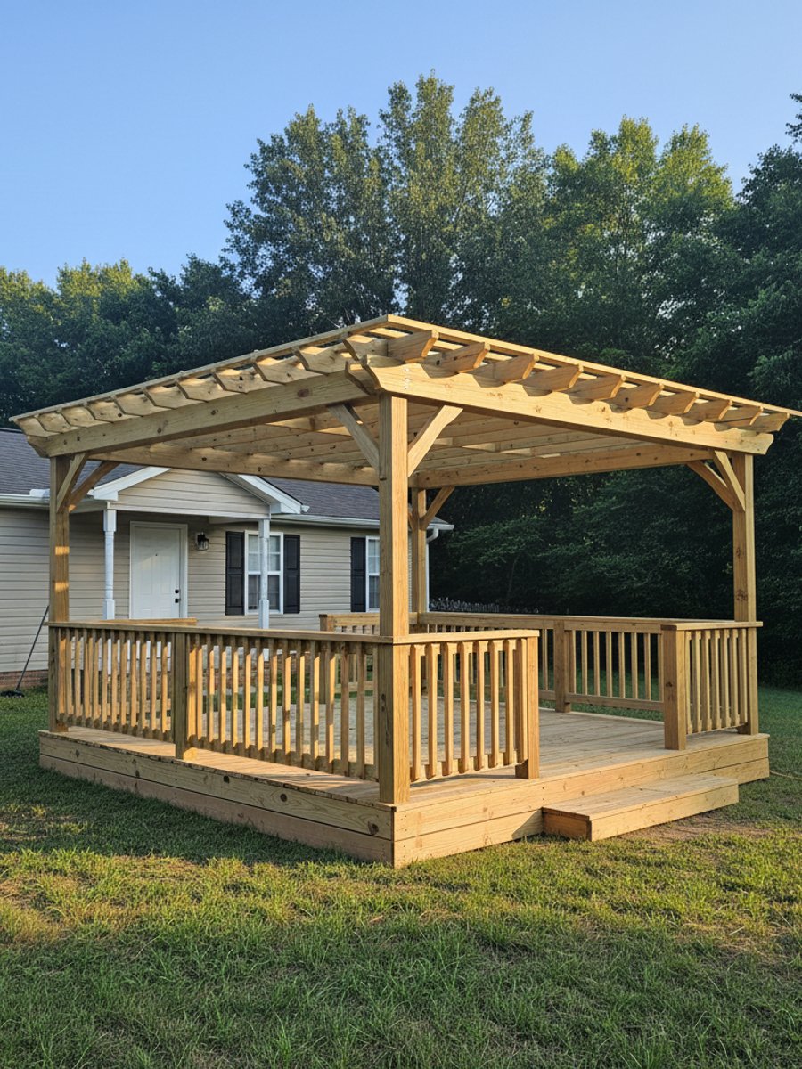 Deck Repair completed by Oasis Deck in Benton, AR