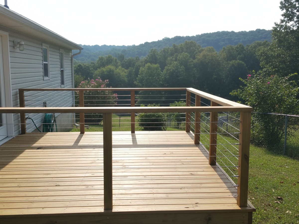 Deck Staining & Sealing completed by Oasis Deck in Benton, AR